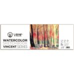 Vincent Watercolor Sketchbook 300 gr 10 Sayfa Panaromik Suluboya Defteri 14 x 56 cm