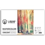 Vincent Watercolor Sketchbook 300 gr 10 Sayfa Suluboya Defteri 15 x 35 cm