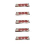 Vindex Çatal Kaşık Bıçak Poşeti - Afiyet Olsun Yazılı Baskılı - Şeffaf - 1 Kg. Lık 5 Paket