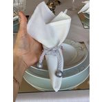 Vine Bedding Mia Simsiz Kırık Beyaz Peçete 35x35cm