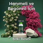 Vinea 500 Ml Dış Mekan Süs Bitkisi Besini - Begonvil Ve Hanımeli İçin Hızlı Büyüme Güçlü Sarmaşıklar 500 ML