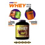 vingpro WHEY PROTEIN PRO WPC80 1800GR 60 SERVİS DUBAİ ÇİKOLATASI 2x ŞASE PROTEİN ve 1x SHAKER HEDİYE