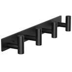 VINHOLD Havlu Askısı Askısı, 4 Ağır Hizmet Tipi Metal Kancalı Palto Askısı, Havlu, Bornoz, Şapka, Mont, Yüzme Kostümleri, El Çantaları, Anahtarlar ve Şemsiyeler için Duvara Monte Portmanto (1 Paket,