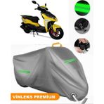 Vinleks Gri Motolux Rossi 50 Uyumlu Motosiklet Brandası Lüx Kalite (Kilit Uyumlu)