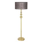 vinner Cabil Gold Kaplama Metal Lambader - Gri Antrasit VNRLMBCBL0077