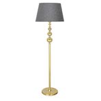 vinner Cabil Gold Kaplama Metal Lambader - Pre Kahve VNRLMBCBL0049