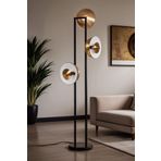 vinner Choise Eskitme Mat Gold 6'lı Glop Camlı Modern Yemek Masası Üstü Yatak Odası Salon Avize VNREMGCHS01001