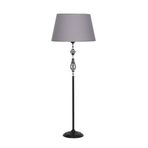 vinner Conic Eskitme Tek Ayaklı Metal Burgulu Lambader Krom Şeritli Hasır Kahve VNRCNCESBRLM0107014