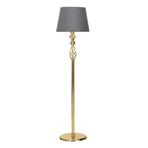 vinner Conic Eskitme Tek Ayaklı Metal Burgulu Lambader - Sarı Kırçıl VNRCNCESBRLM0107021