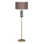 vinner Conic Gold Kaplama Paslanmaz Metal Tek Ayaklı Lambader - Capadocia Desenli VNRCONICNEWGLD027