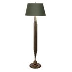 vinner Conic Krom Kaplame Metal Lambader - Krom Şeritli Hasır Beyaz VNRCNCKRM001015