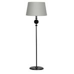 vinner Delhi Siyah Çift Küre Kristal Taşlı Metal Lambader - Greysland VNRDELHILAMS0107029
