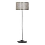 vinner Delhi Siyah Çift Küre Kristal Taşlı Metal Lambader - Krom Şeritli Haki VNRDELHILAMS0107037