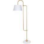 Vinner Genova Eskitme Mat Gold Metal Lambader