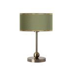Vinner Gold Haki Sphere Eskitme Kaplama Metal Abajur