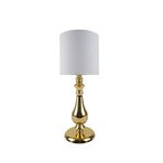 vinner Gold Kaplama Burgulu Metal Modern Abajur Silindir Başlık VNRGLDBRGABJ019