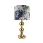 vinner Gold Kaplama Çift Küre Detaylı Modern Metal Abajur Prizma Başlık Rengi Siyah VNRGLD2KRANJ0011006