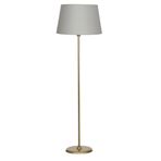 vinner Gold Kaplama Çift Küre Metal Düz Tek Ayak Lambader Konik Beyaz Kırçıl VNR2GK0011723