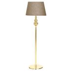 vinner Gold Kaplama Üçlü Küre Düz Tek Ayak Metal Lambader Silindir Çvş Desenli Başlık VNRGLDDZKR2903009