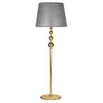 Vinner Gold Kaplama Üçlü Küre Paslanmaz Metal Modern Lambader