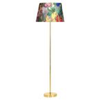 vinner Houston Eskitme Mat Gold Detaylı Metal Lambader - Haki VNRLMDHSTN01004