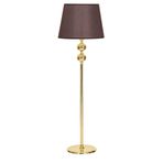 vinner Houston Eskitme Mat Gold Detaylı Metal Lambader - Hasır Bej VNRLMDHSTN01014