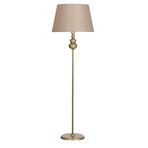 vinner Kahverengi Krom Kaplama Solid Düz Tek Ayak Metal Lambader VNR2903SLKRMDZ018