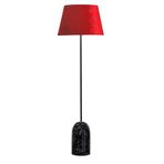vinner Kristal Taşlı Üçlü Küre Krom Kaplama Metal Lambader - Violet VNRKT3KKK01044