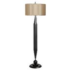 vinner Krom Kaplama Metal Lambader - Bordo VNRCBLLMBDKRM078