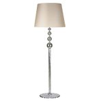Vinner Krom Kaplama Üçlü Küre Paslanmaz Metal Modern Lambader