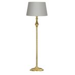 vinner Lille Gold Kaplama Üçlü Kare Kristal Detaylı Metal Lambader - Çvş Desenli VNRGLDLILLELMBD044