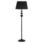 vinner Lille Krom Kaplama Üçlü Kare Kristal Detaylı Metal Lambader - Lale Desenli VNRKROMLILLELMBD010