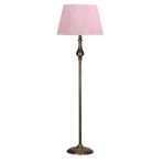 vinner Lille Krom Kaplama Üçlü Kare Kristal Detaylı Metal Lambader - Zebra Desenli VNRKROMLILLELMBD021