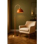Vinner LuxArc Modern Kavisli Metal Lambader – Dekoratif Şık Aydınlatma