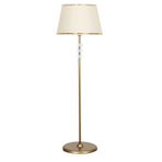 vinner Madelyn Gold Kaplama Burgulu Metal Lambader - Organize Kahve VNRMADGKLMB022