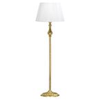 Vinner Madelyn Organize Beyaz Gold Kaplama Burgulu Metal Lambader