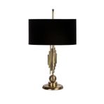 Vinner Marche Mka-01 Antrasit Eskitme Mat Gold Metal Abajur