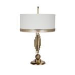 Vinner Marche Mka-01 Gold V Krem Eskitme Mat Gold Metal Abajur