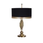 Vinner Marche Mka-01 Gold V Siyah Eskitme Mat Gold Metal Abajur