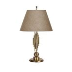Vinner Marche Mka-01 Krem Eskitme Mat Gold Metal Abajur