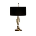 Vinner Marche Mka-01 Siyah Eskitme Mat Gold Metal Abajur