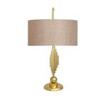 vinner Mka-001 Gold Kaplama Metal Abajur Pre Hasır VNRMKAGLDABJ003