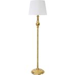 vinner Munch Gold Kaplama Metal Düz Tek Ayaklı Lambader Çift Gold Şeritli Mataro VNRMUNCHGLDDZL039