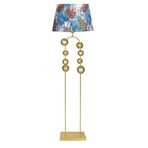 vinner Noa Krom Kaplama Tripod Boyu Ayarlanabilir Metal Lambader - Çuval Bezi Efektli VNRNOAMTL1073