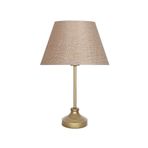 vinner Onze Eskitme Mat Gold Metal Abajur, Masa Lambası - Pre Hasır VNROEMGA01017