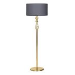 vinner Oregon Eskitme Mat Gold Metal Tek Ayaklı Lambader VNRORGLMD01001