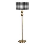 vinner Potenza Eskitme Detaylı Siyah Metal Lambader - Çuval VNRLMDPTNZ01046