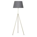 vinner Potenza Eskitme Detaylı Siyah Metal Lambader - Gold Kırmızı VNRLMDPTNZ01016