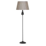 vinner Sarı Kahverengi Krom Kaplama Solid Düz Tek Ayak Metal Lambader VNR2903SLKRMDZ011