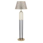 vinner Seattle Statik Siyah Tek Ayaklı Metal Lambader - Gold Kırmızı VNRLMDSETL01035